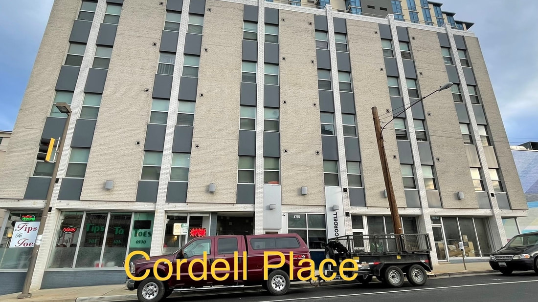 Cordell Place apartment building in downtown Bethesda