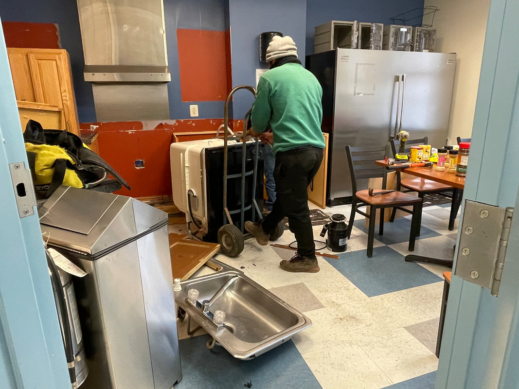 Cordell Place renovation work