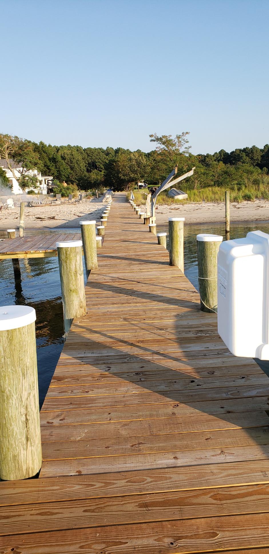 New pier at Patriot Point