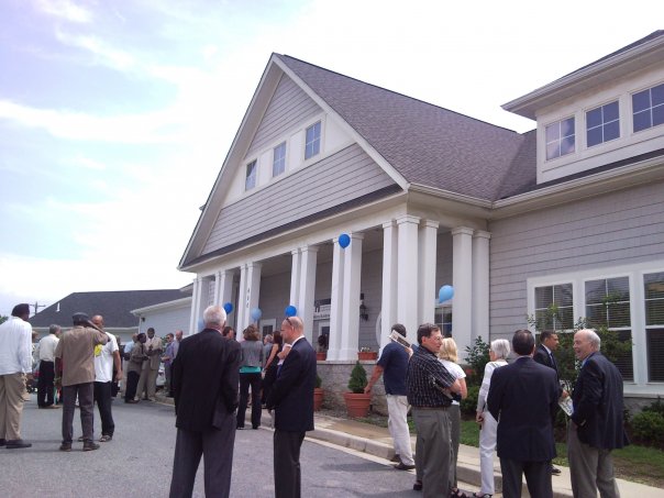 Grand opening of the shelter